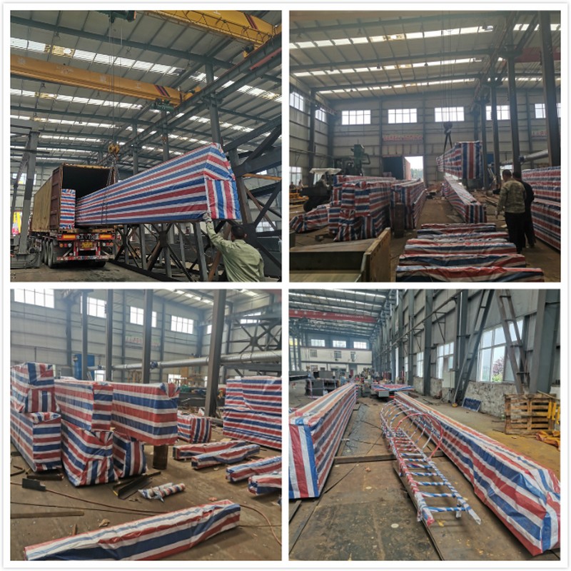 customized gantry crane and bridge crane were finished for delivery