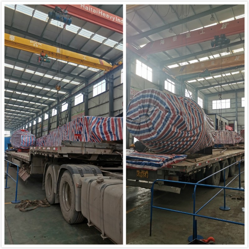 telescopic crane delivered on time